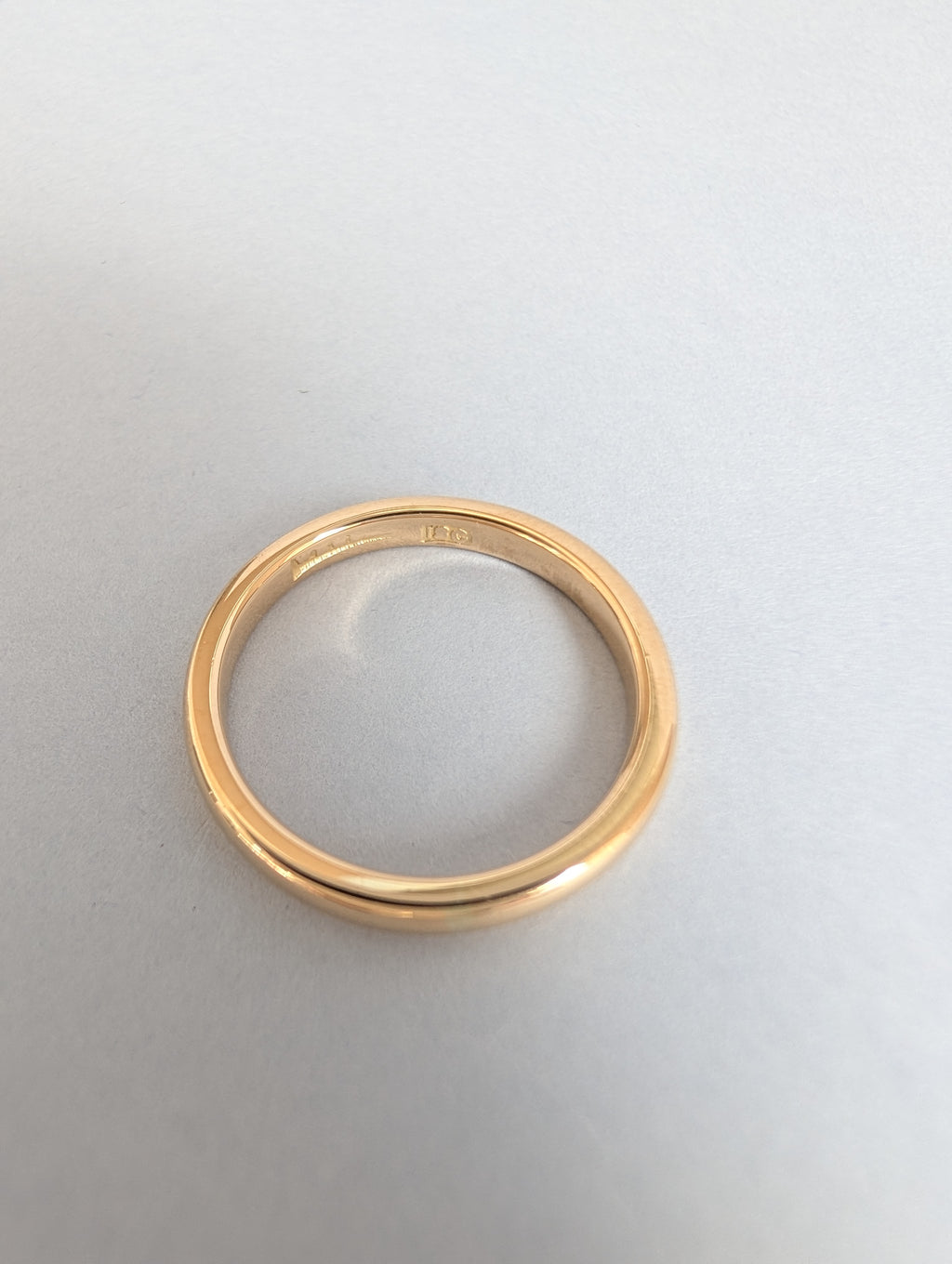 18ct High Dome Fine Gold Band