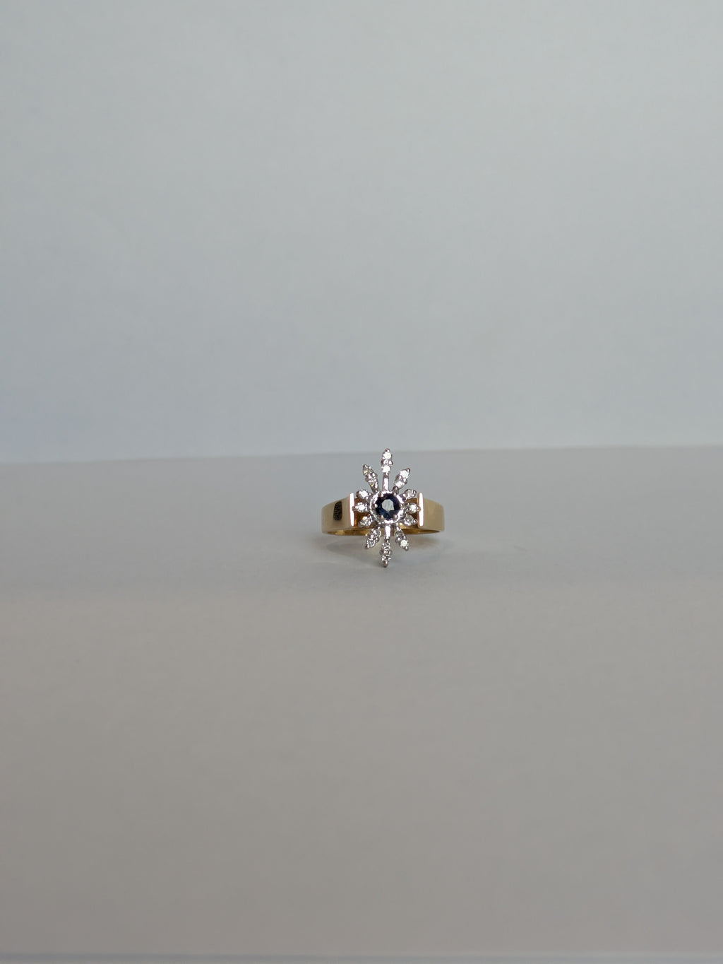 Art Deco Starburst Ring