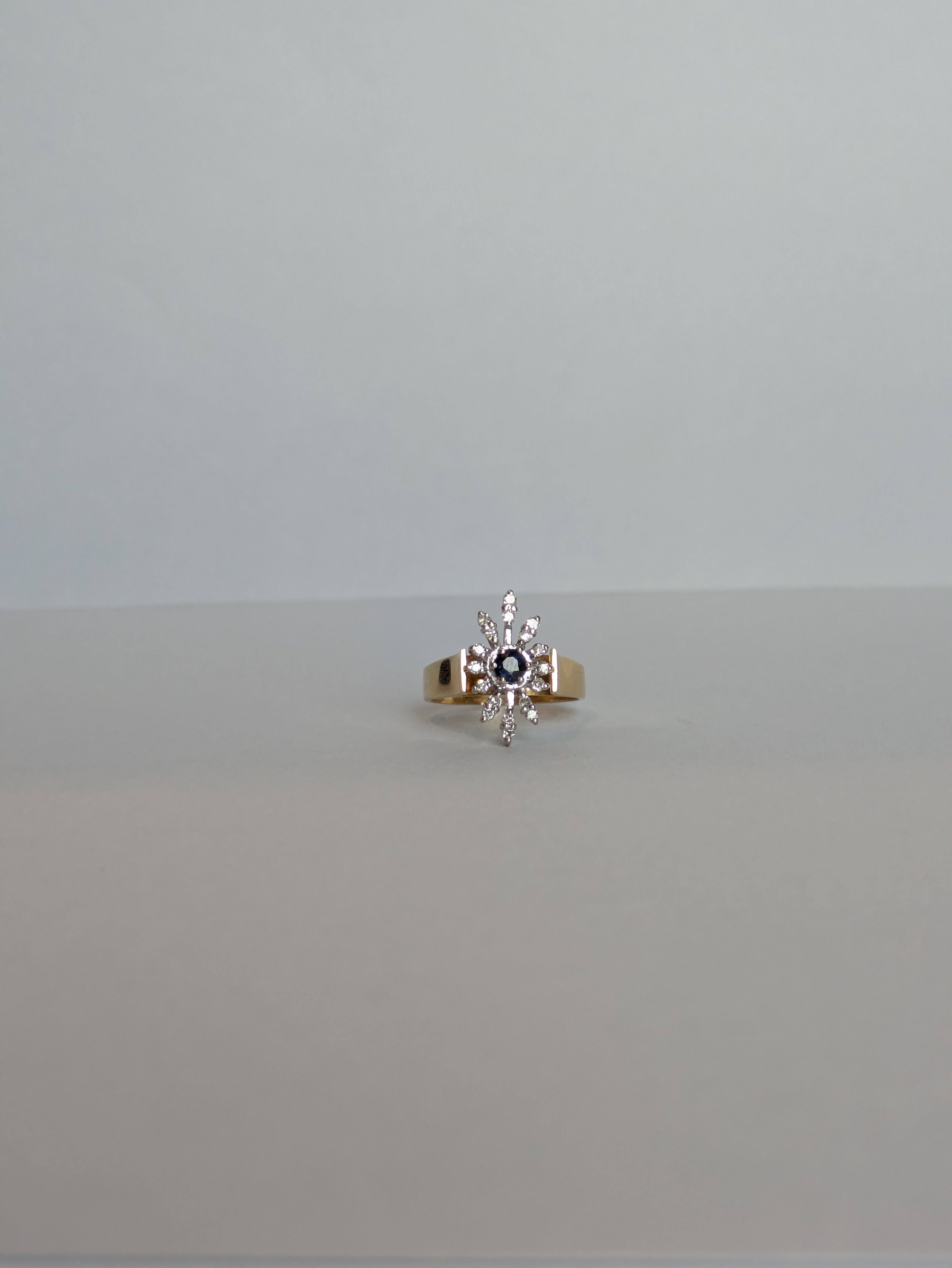 Art Deco Starburst Ring