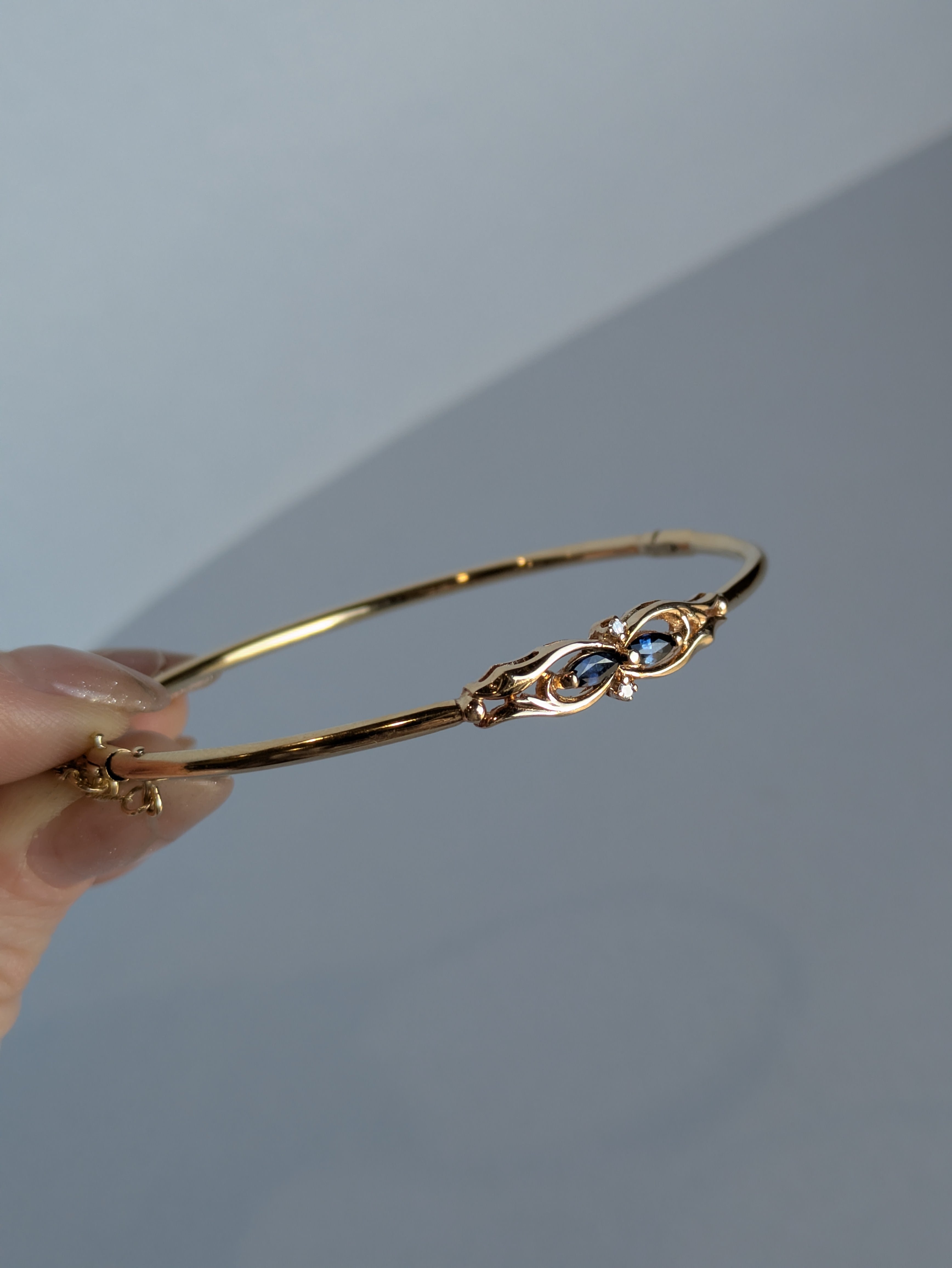 Sapphire Bangle