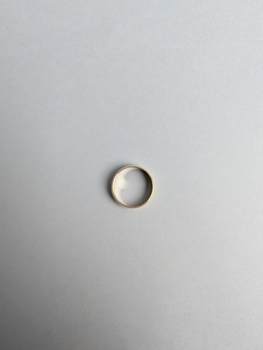 Low Dome Gold Band