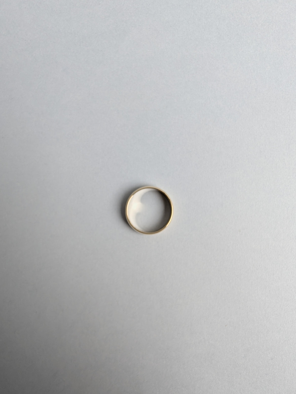 Low Dome Gold Band