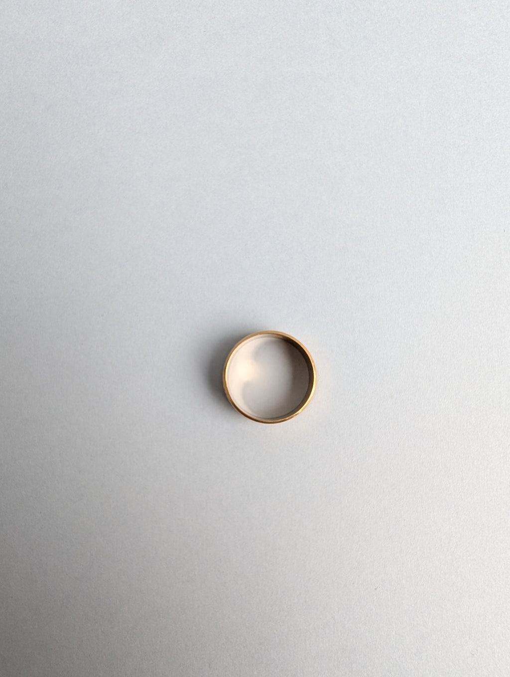 18ct Floral Engraved Band