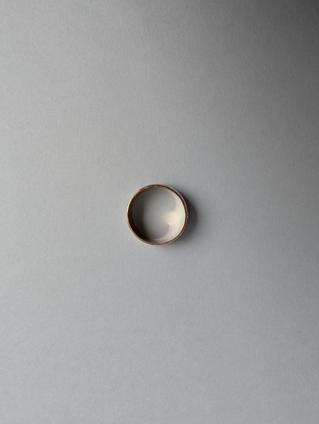 Engraved Star Ring