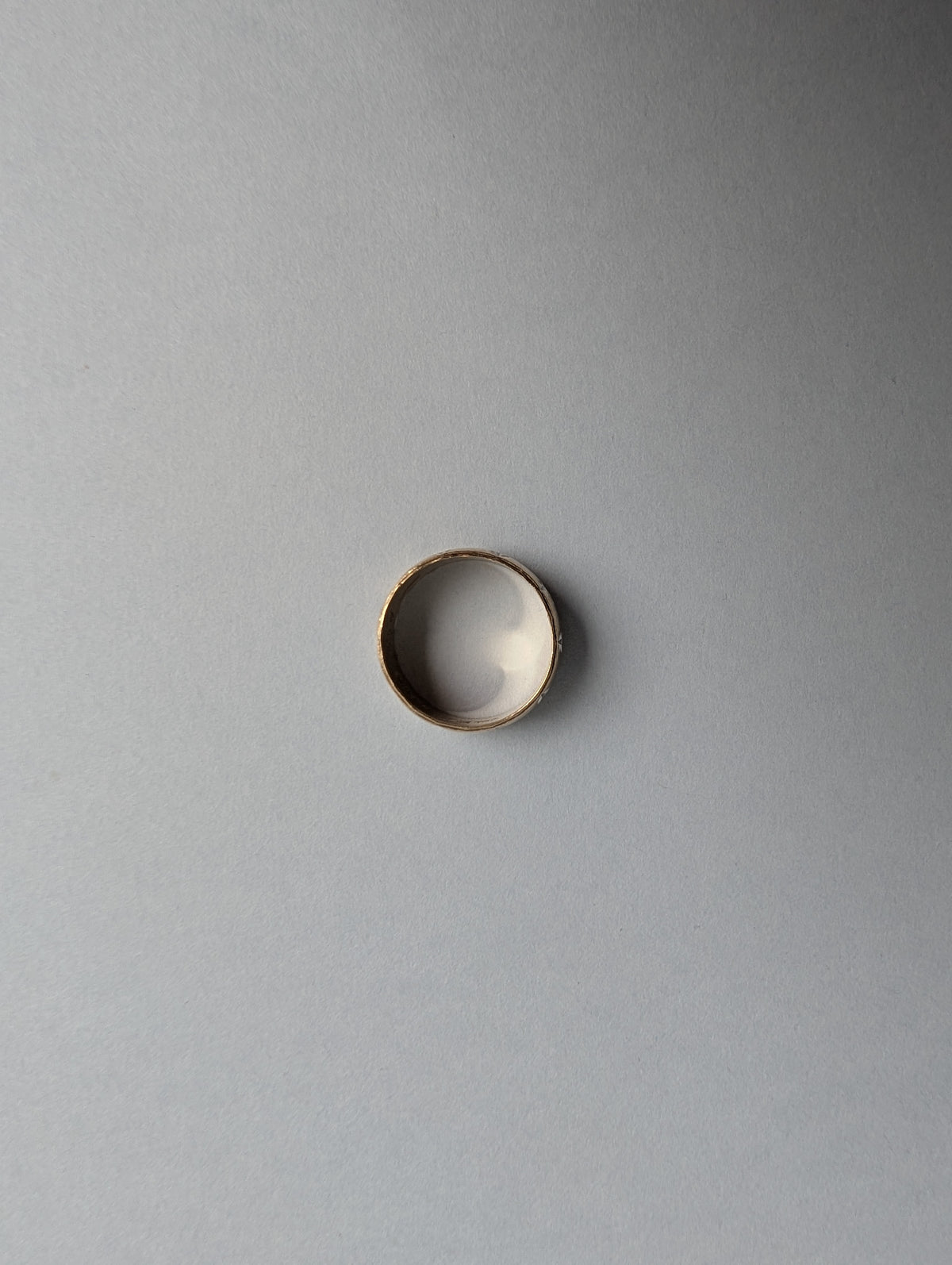 Engraved Star Ring