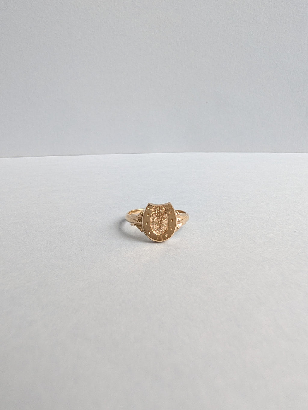Horseshoe Signet Ring
