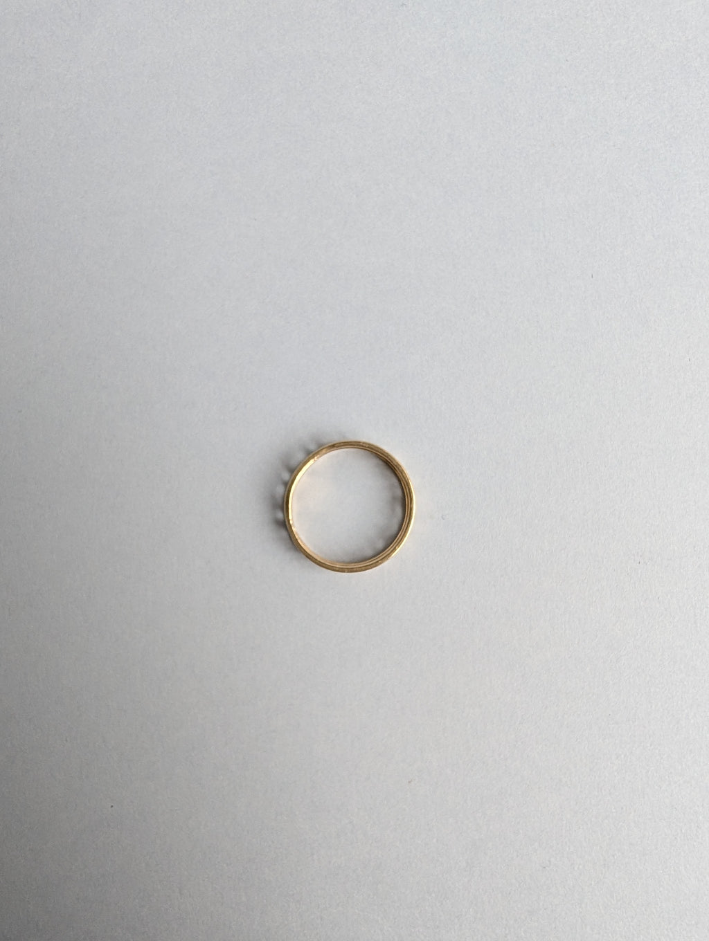 Greek Key Gold Ring