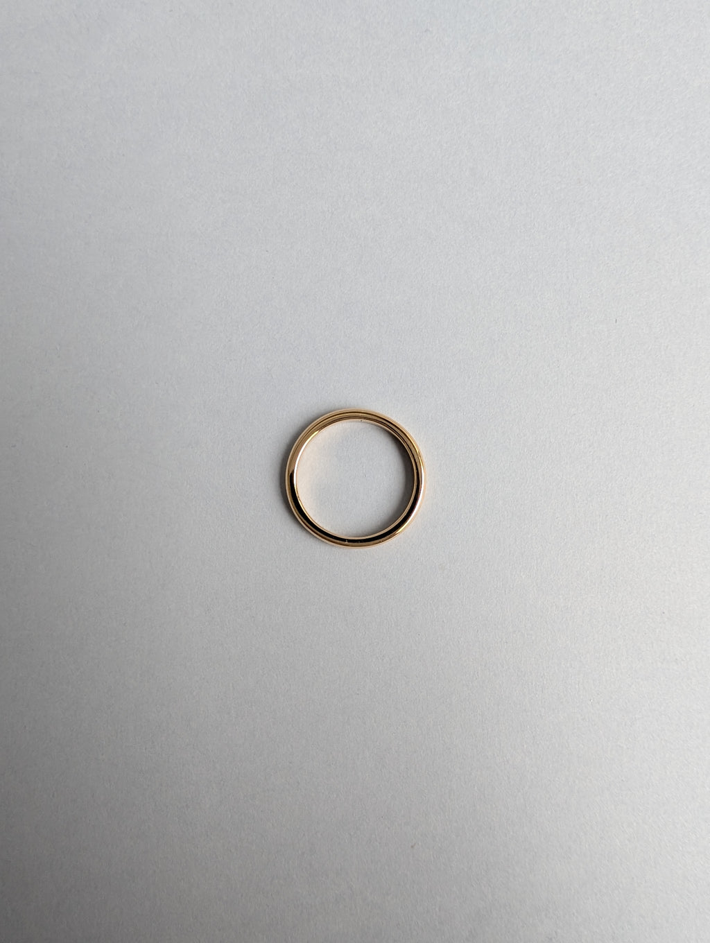 18ct High Dome Fine Gold Band
