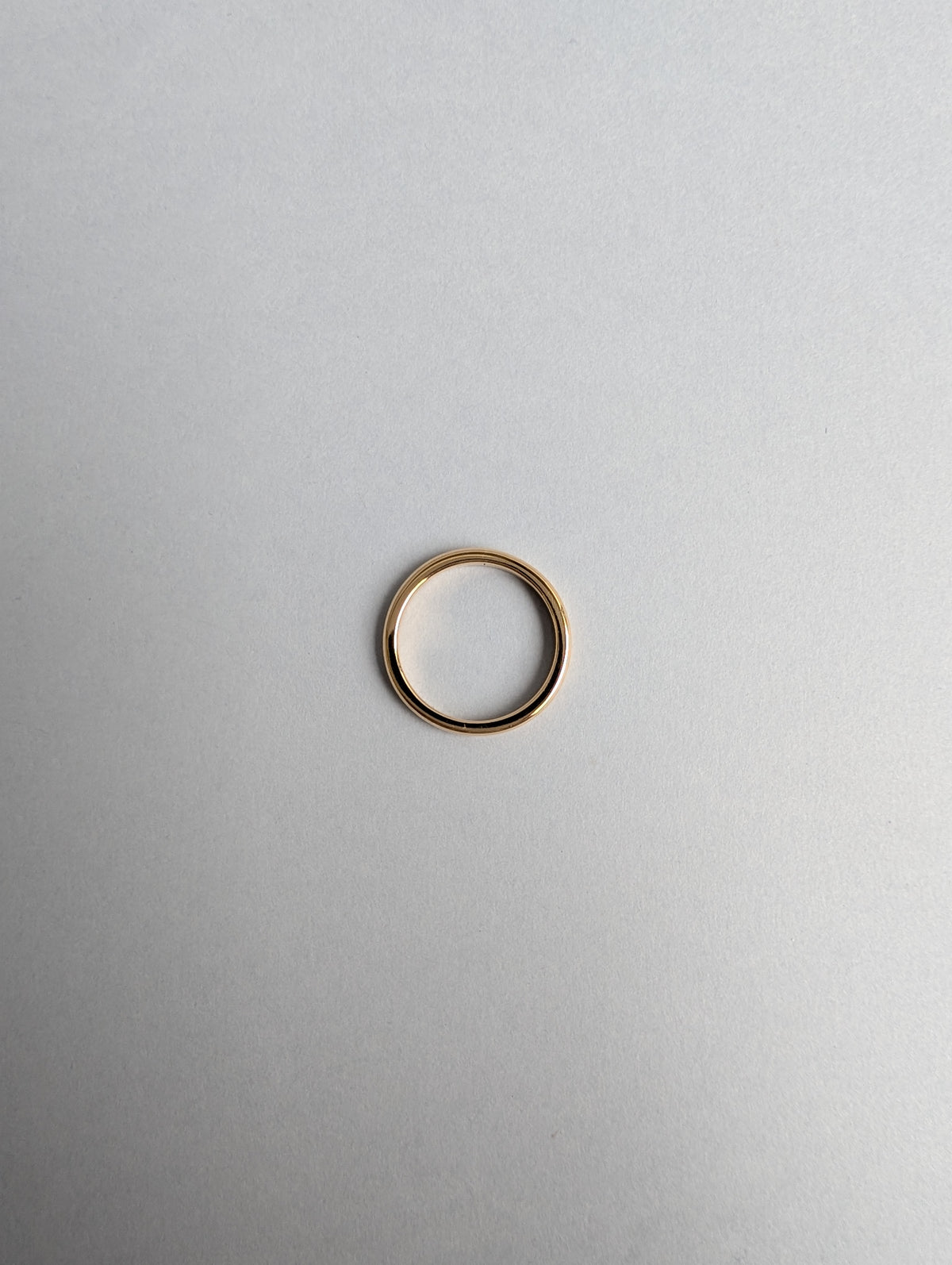 18ct High Dome Fine Gold Band