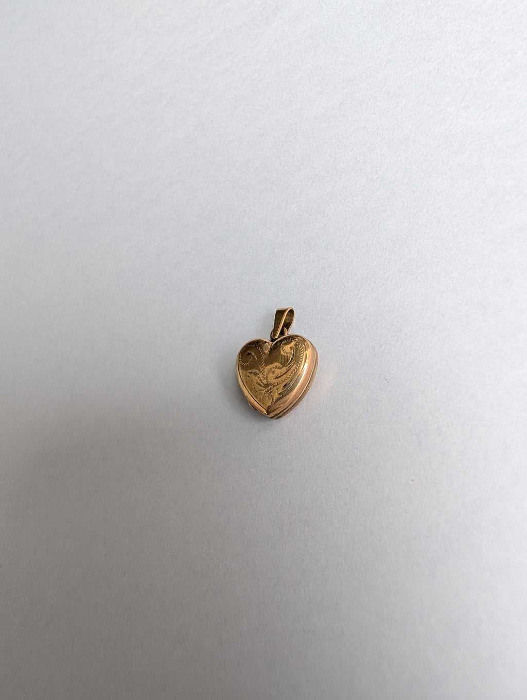 Yellow Gold Heart Locket