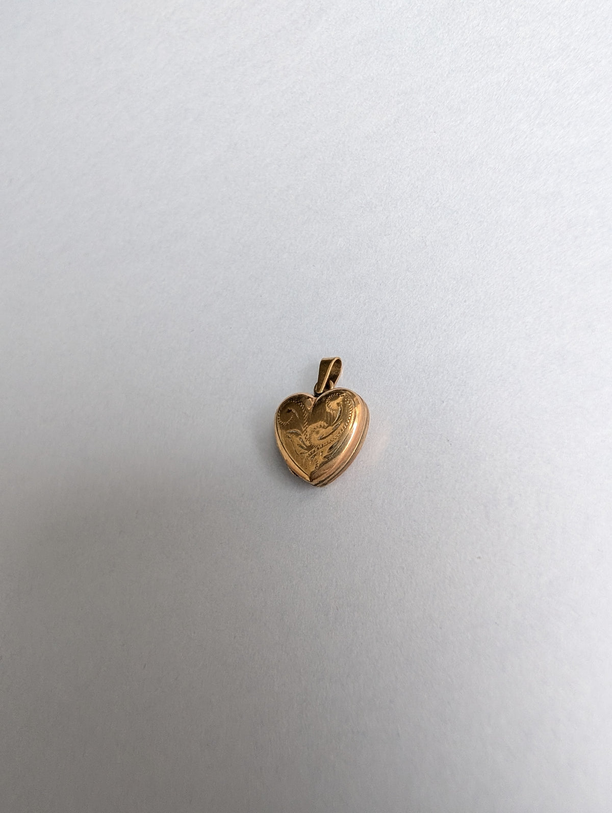 Yellow Gold Heart Locket