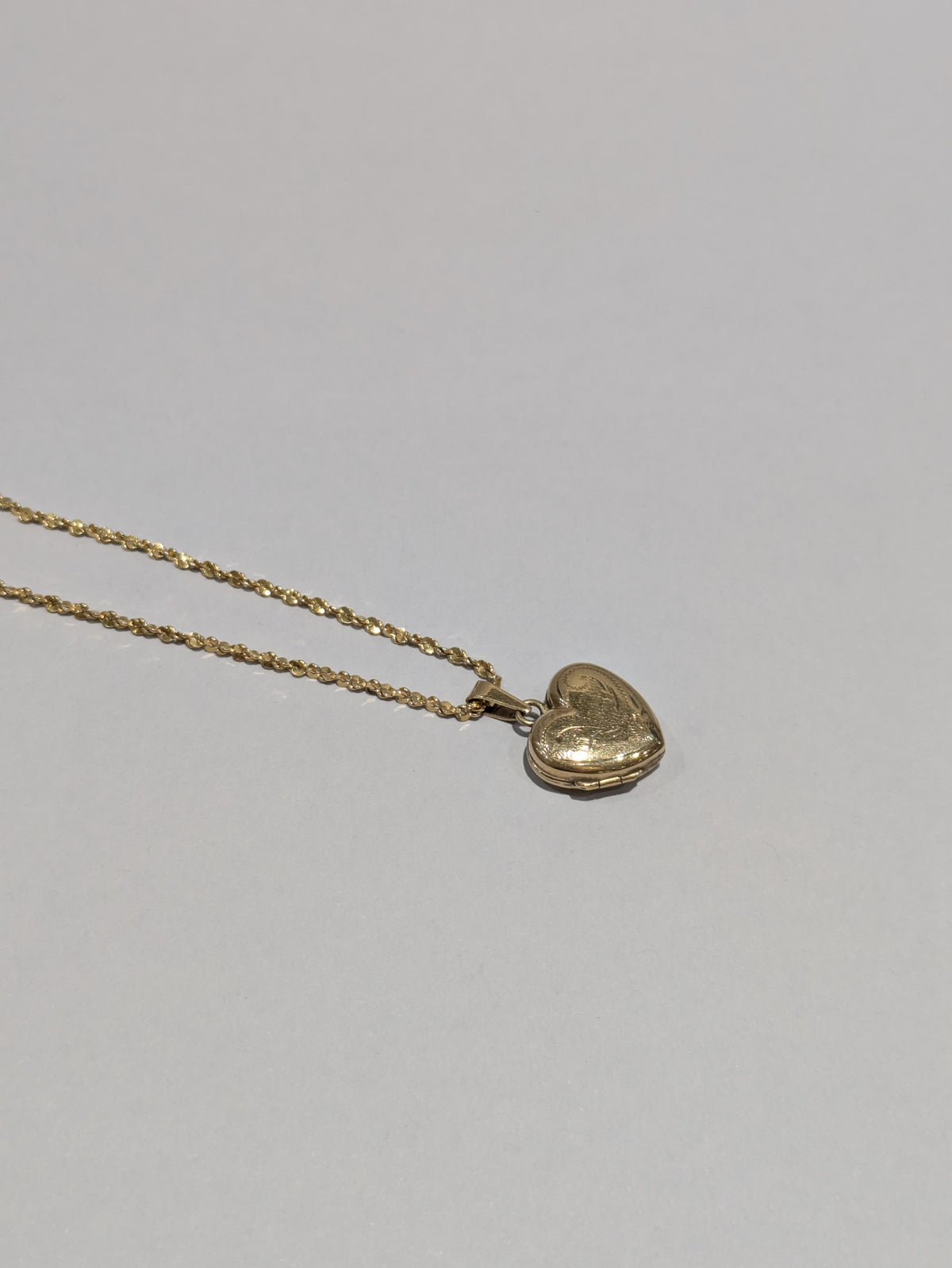 18ct Yellow Diamond Cut Twist Chain