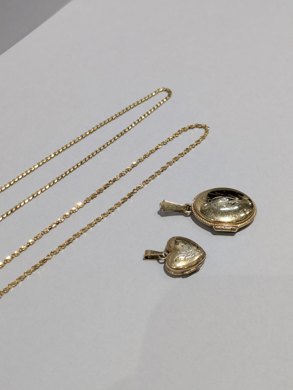 Yellow Gold Heart Locket