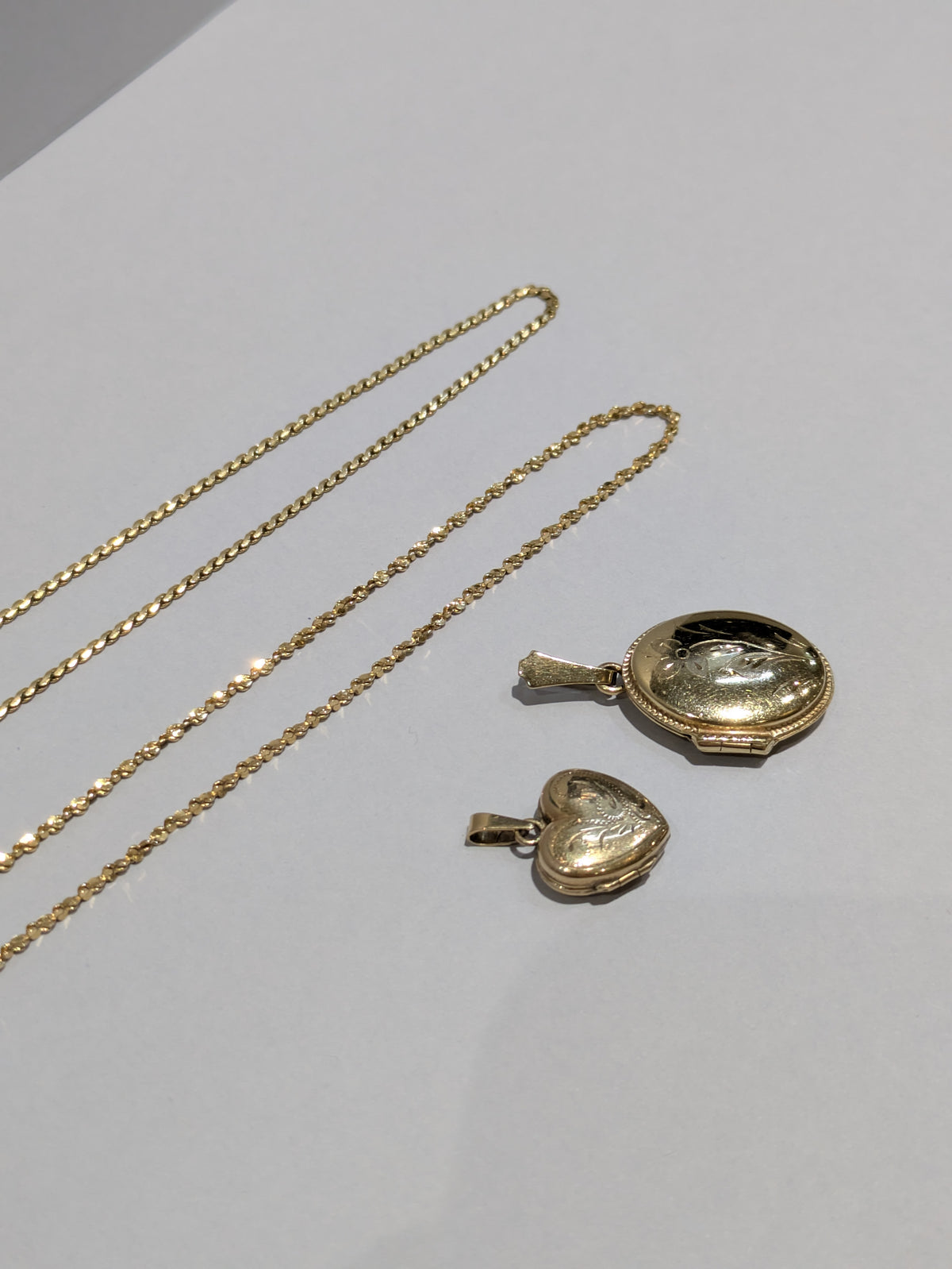 Yellow Gold Heart Locket