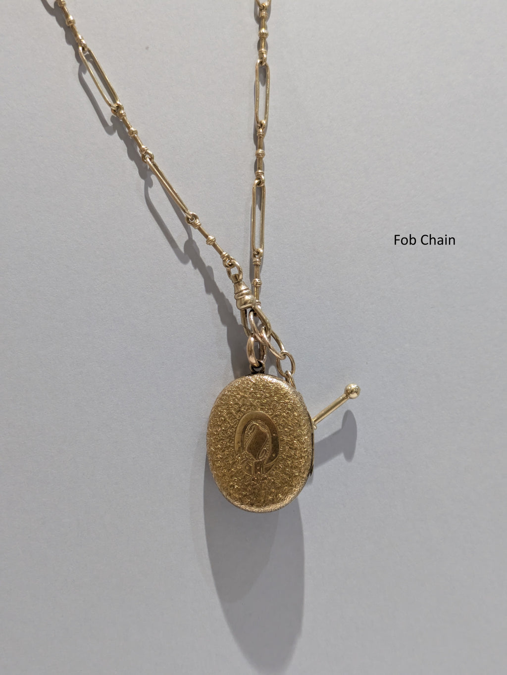 Mid-Tone Victorian Engraved Locket