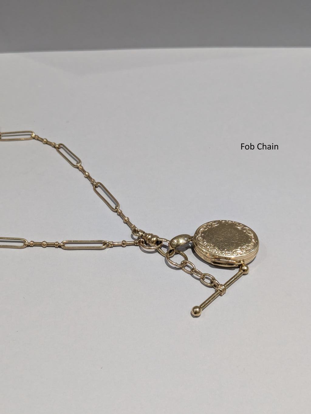 Mid-Tone Gold Double Sided Locket