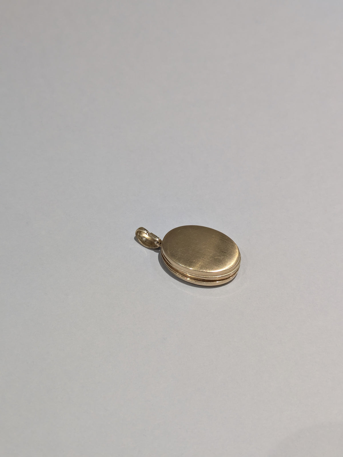 Mid-Tone Gold Double Sided Locket