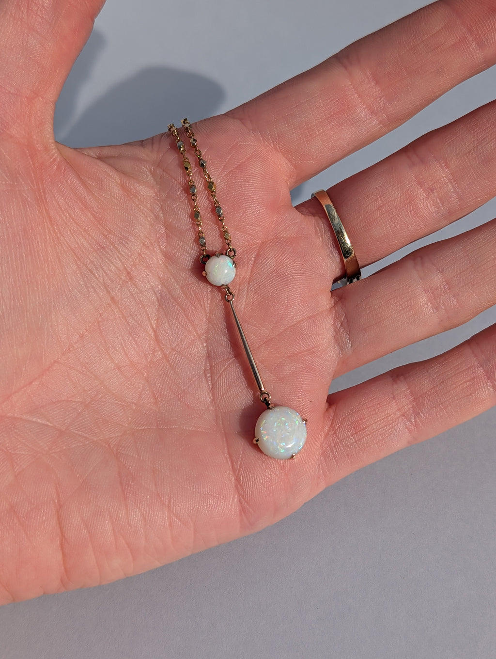 Edwardian Opal Neckalce