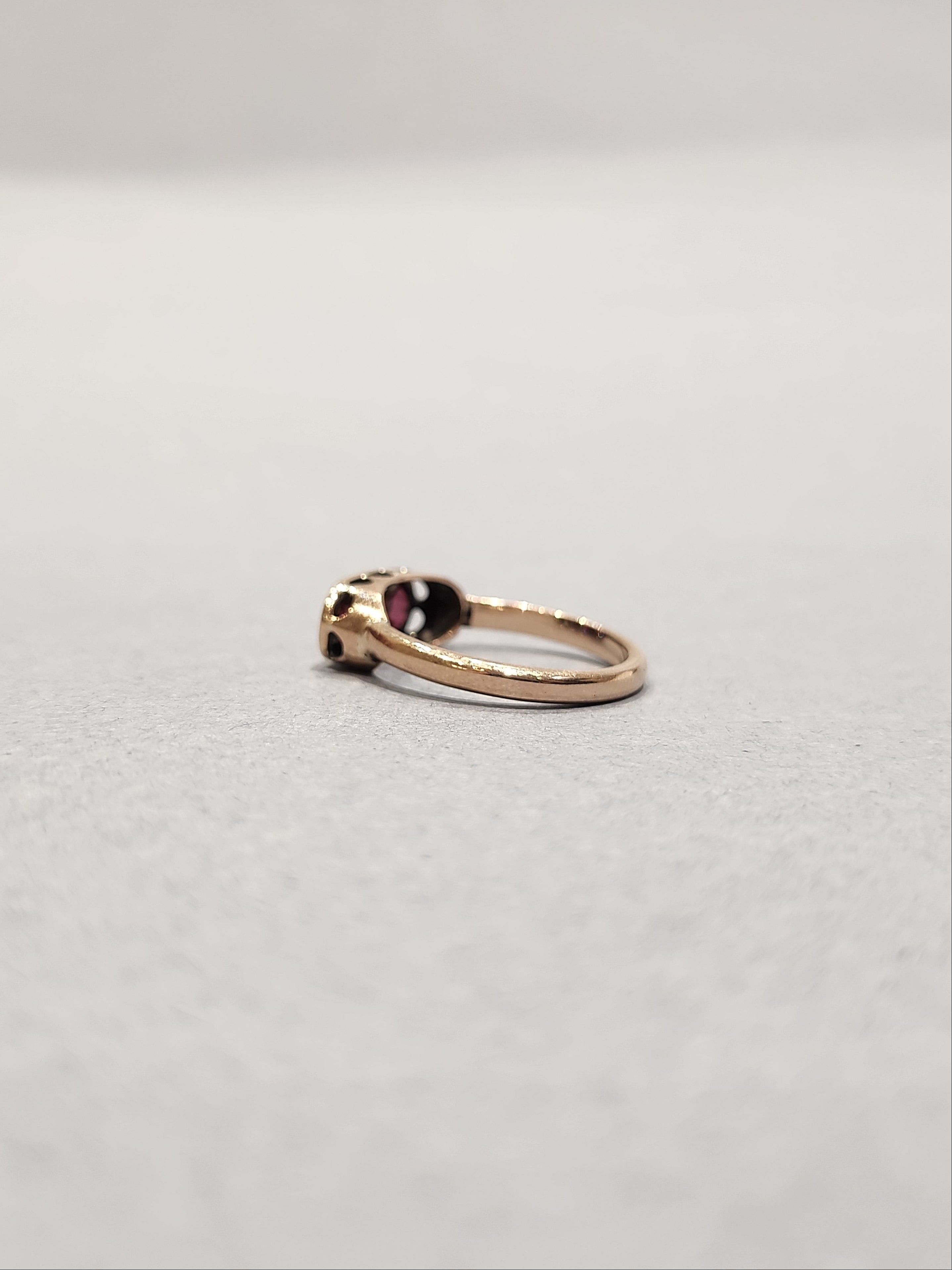 Rose gold ring shank 