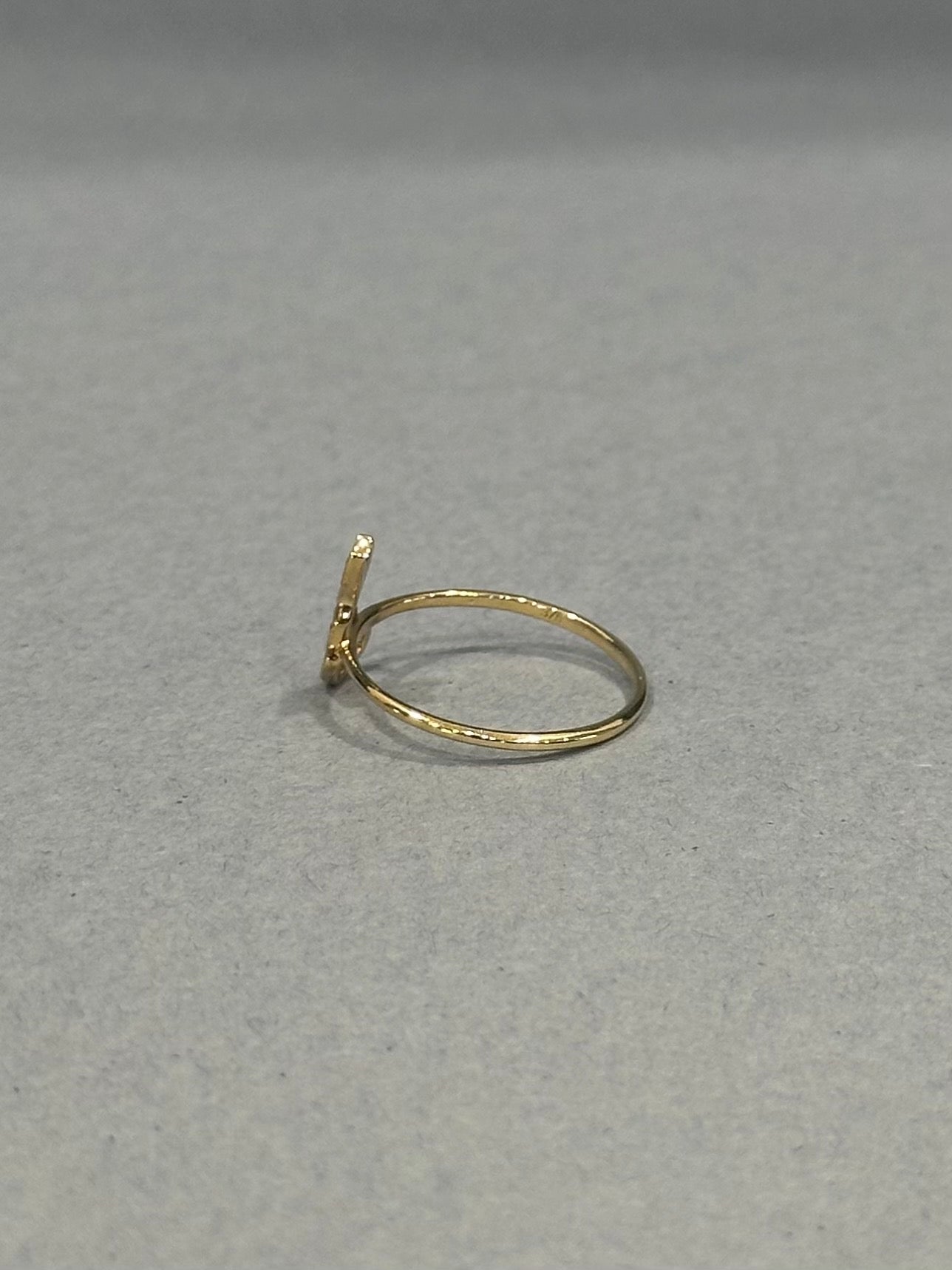 Yellow Gold Cat Ring