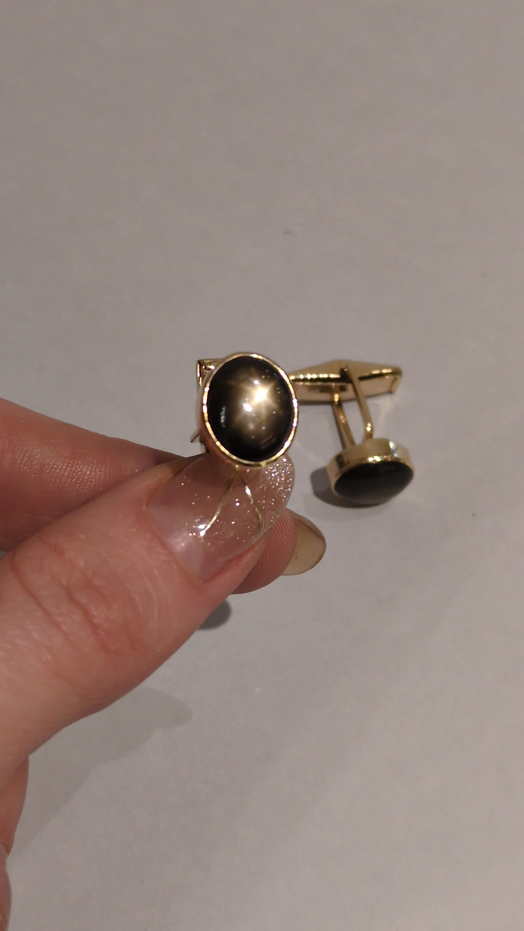 Star Sapphire Cufflinks